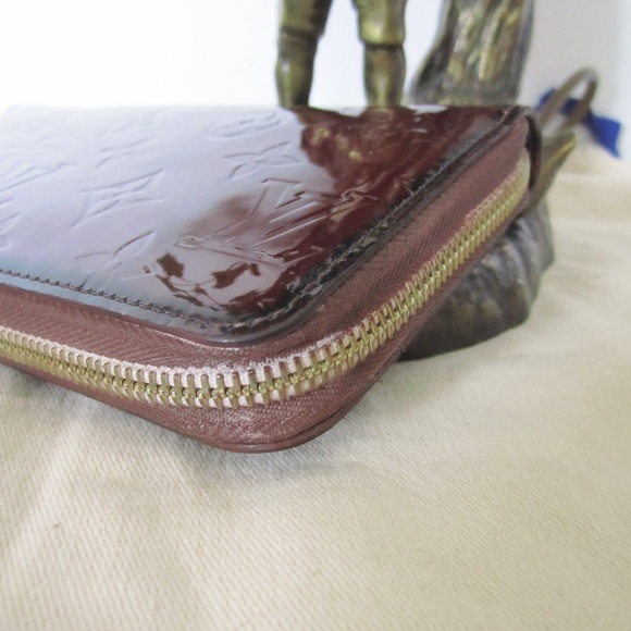 SOLD! Louis Vuitton Vernis Zippy Wallet Mahogany - Picture 3 of 8